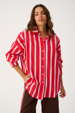 Load image into Gallery viewer, Tammy Shirt - Siren Stripe
