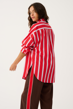 Load image into Gallery viewer, Tammy Shirt - Siren Stripe
