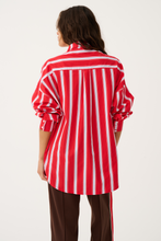 Load image into Gallery viewer, Tammy Shirt - Siren Stripe
