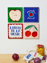 Load image into Gallery viewer, Superette Paradise Blue Tile
