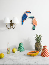 Load image into Gallery viewer, Canopy Toucan Navy Wall Art
