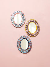 Load image into Gallery viewer, Samira Mirror Blue Lotus
