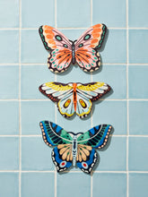 Load image into Gallery viewer, Canopy Butterfly Blue Green Wall Art

