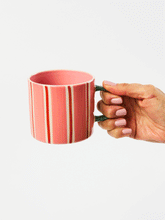 Load image into Gallery viewer, Bloomfield Pink Stripe Mug
