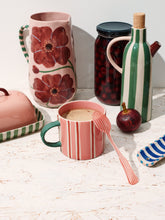 Load image into Gallery viewer, Bloomfield Pink Stripe Mug
