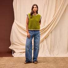 Load image into Gallery viewer, Eleni Knit Vest - Juniper
