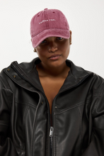 Load image into Gallery viewer, Coffee Run Baseball Cap - Burgundy
