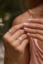 Load image into Gallery viewer, Piper Cluster Silver Ring
