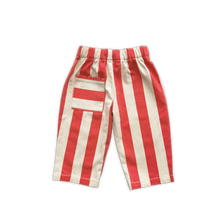 Load image into Gallery viewer, Organic Everyday Stripe Pant - Sauce
