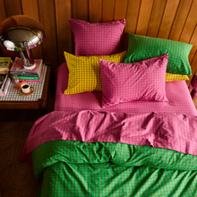 Load image into Gallery viewer, Cosmin Cotton Pillowcase Set - Pansy
