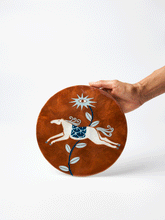 Load image into Gallery viewer, Paloma Horse Circle Wall Tile
