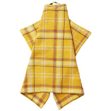 Load image into Gallery viewer, Frances Waffle Tea Towel - Ochre
