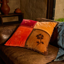 Load image into Gallery viewer, Bonny Reversible Velvet Cushion - Sienna
