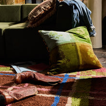 Load image into Gallery viewer, Bonny Reversible Velvet Cushion - Tigers Eye
