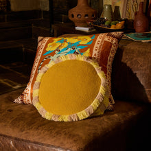 Load image into Gallery viewer, Reese Round Cushion - Ochre
