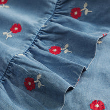 Load image into Gallery viewer, Anneliese Ruffle Pillowcase - Poppy
