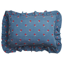 Load image into Gallery viewer, Anneliese Ruffle Pillowcase - Poppy
