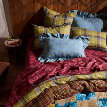 Load image into Gallery viewer, Anneliese Ruffle Pillowcase - Peridot
