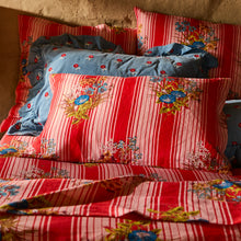 Load image into Gallery viewer, Dempsey Linen Pillowcase Set - Poppy
