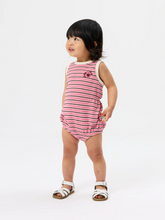 Load image into Gallery viewer, Waffle Bubble Romper - Pink
