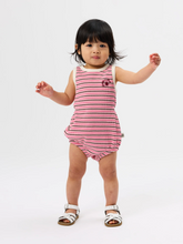 Load image into Gallery viewer, Waffle Bubble Romper - Pink
