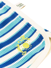Load image into Gallery viewer, Waffle Stripe Short- Blue
