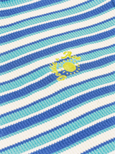Load image into Gallery viewer, Waffle Stripe Tee - Blue
