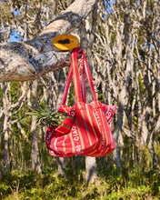 Load image into Gallery viewer, Ciao Stripe Terry Oversized Beach Bag
