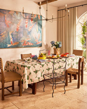 Load image into Gallery viewer, Hydrangea Pink Tablecloth
