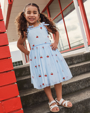 Load image into Gallery viewer, Lunabelle Dress - Blue Gingham
