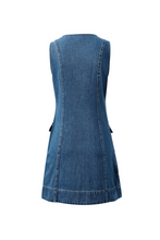 Load image into Gallery viewer, Taylor Denim Mini Dress
