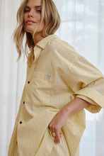 Load image into Gallery viewer, Peta Oversized Shirt - Faded Sun Check
