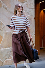 Load image into Gallery viewer, Florence Maxi Skirt - Chocolate
