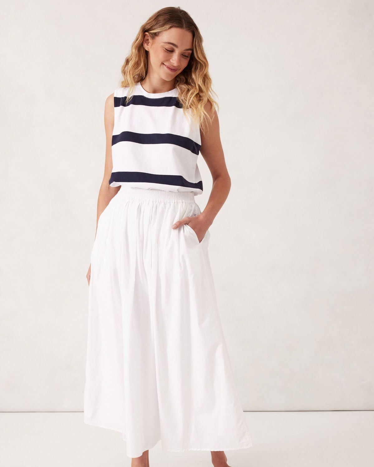 Florence Maxi Skirt - White
