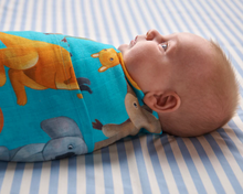 Load image into Gallery viewer, Home Among The Gum Trees Bamboo Swaddle
