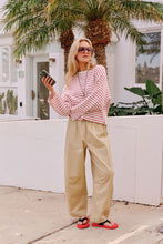 Load image into Gallery viewer, Bella Barrel Pant - Burnt Butter

