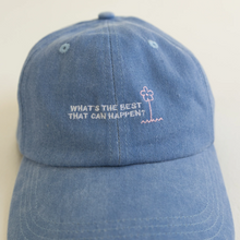 Load image into Gallery viewer, Optimism Cap - Acid Wash Blue
