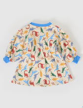 Load image into Gallery viewer, Leah Long Sleeve Dress - Dino-Mite
