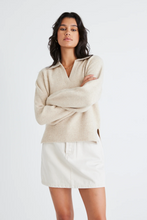 Load image into Gallery viewer, Truth Collar Chunky Knit Jumper - Oat
