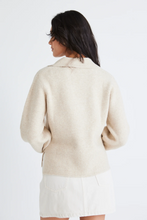 Load image into Gallery viewer, Truth Collar Chunky Knit Jumper - Oat
