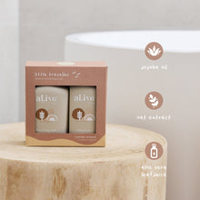 Load image into Gallery viewer, Little Traveller Wash &amp; Lotion Travel Pack - Calming Oatmeal
