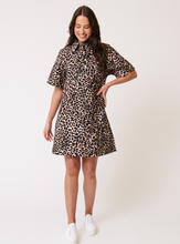 Load image into Gallery viewer, Quinn Dress - Neutral Leopard

