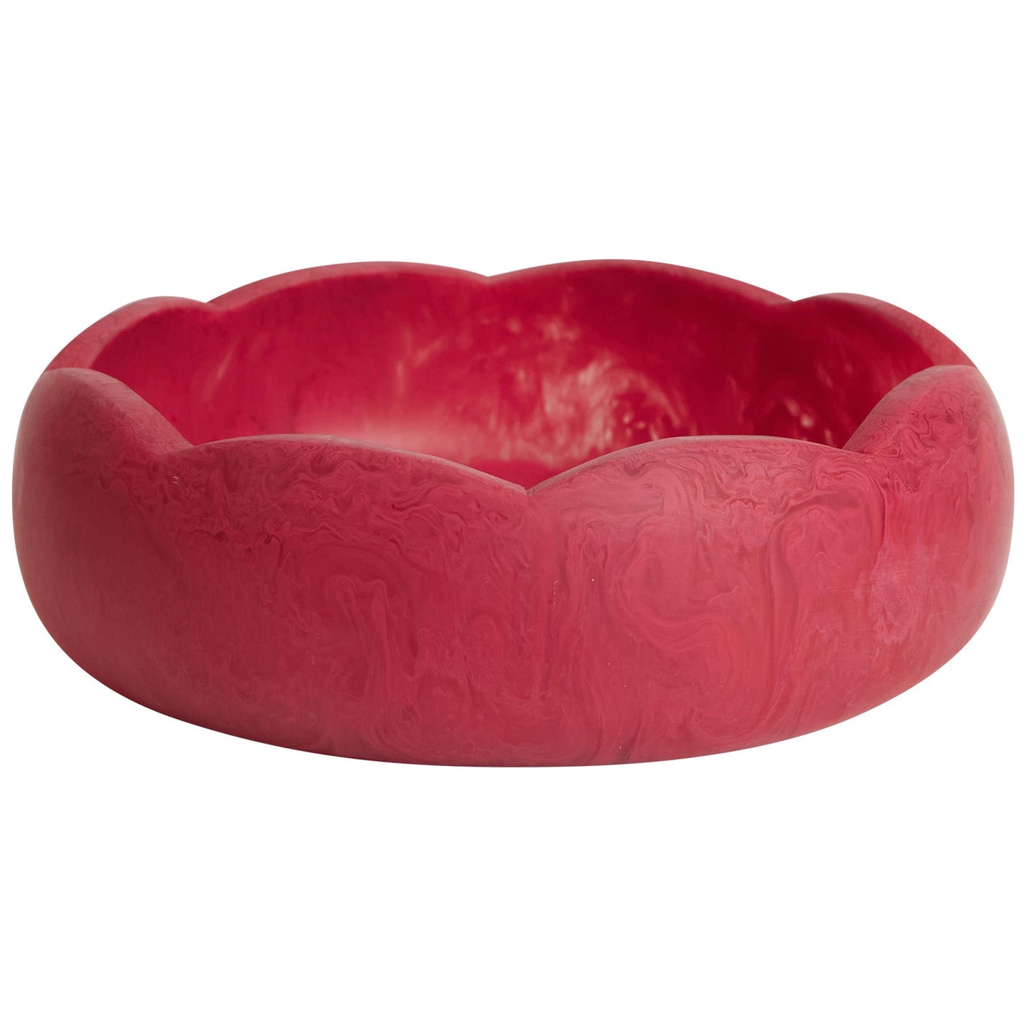 Kabrina Resin Bowl - Raspberry