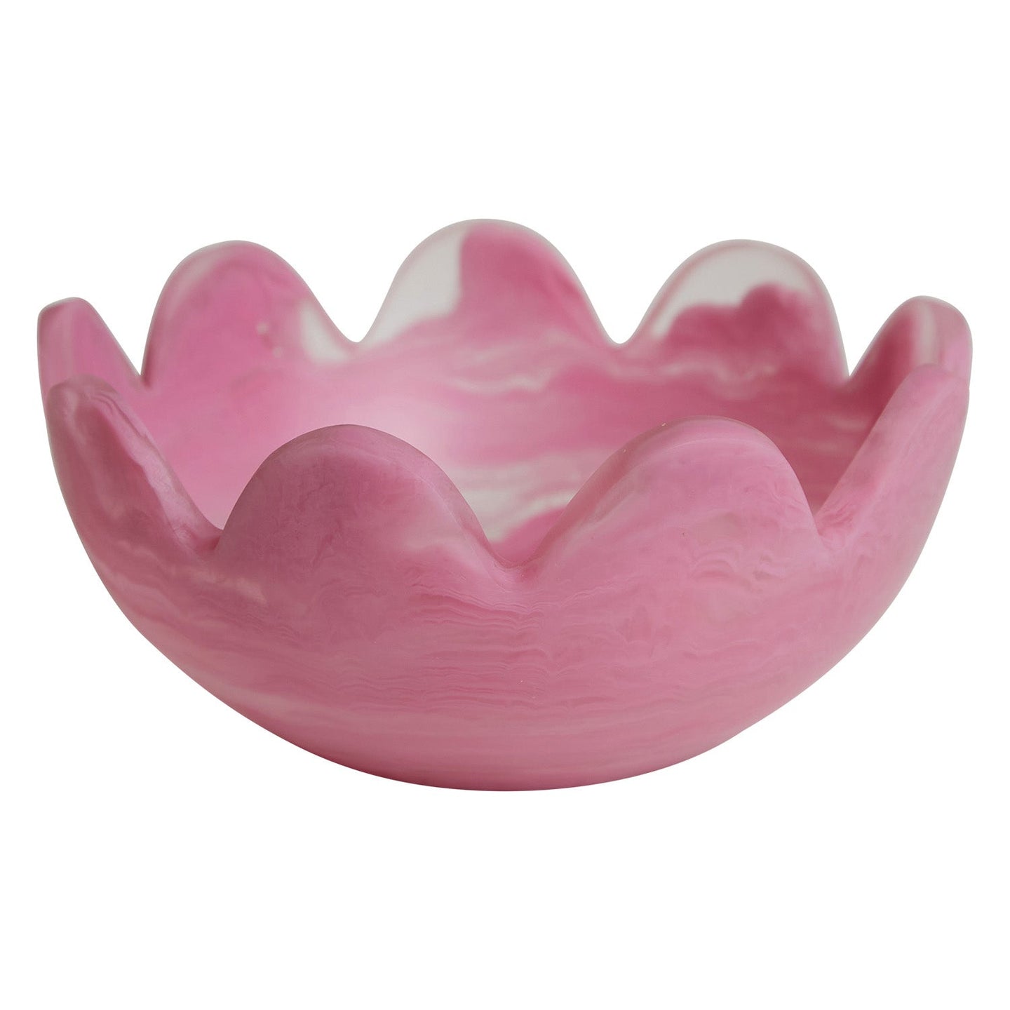 Petal Resin Bowl - Fuchsia