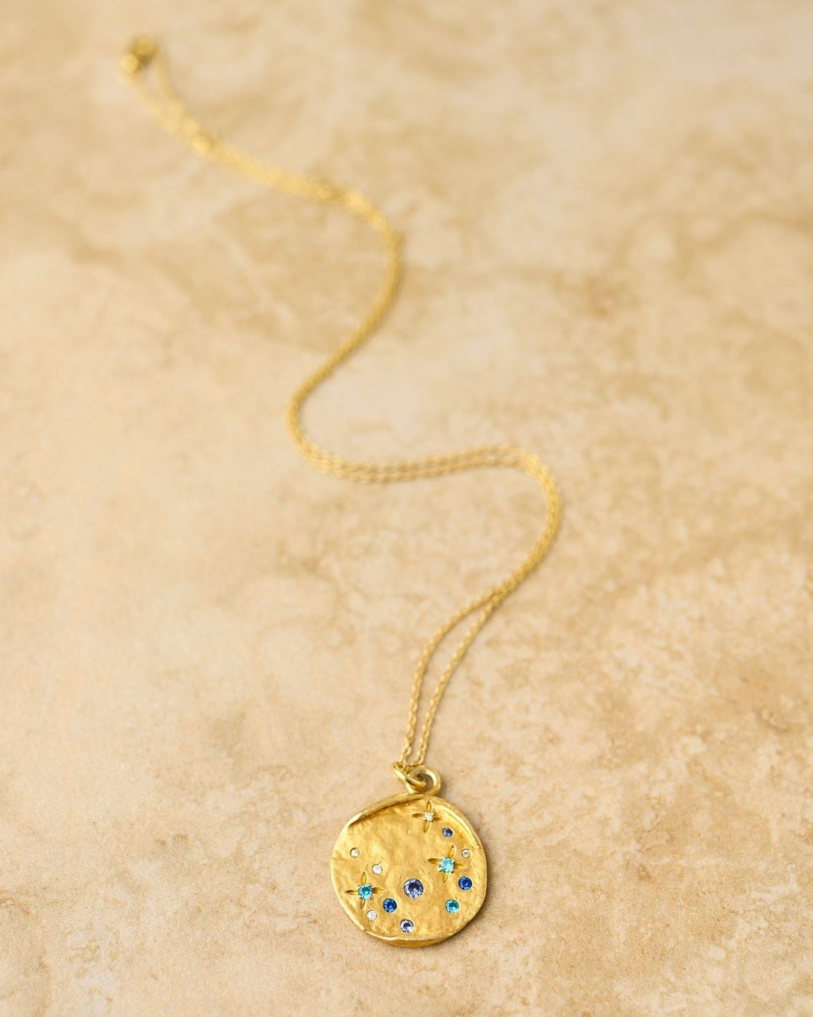 Sapphire Pendant Necklace