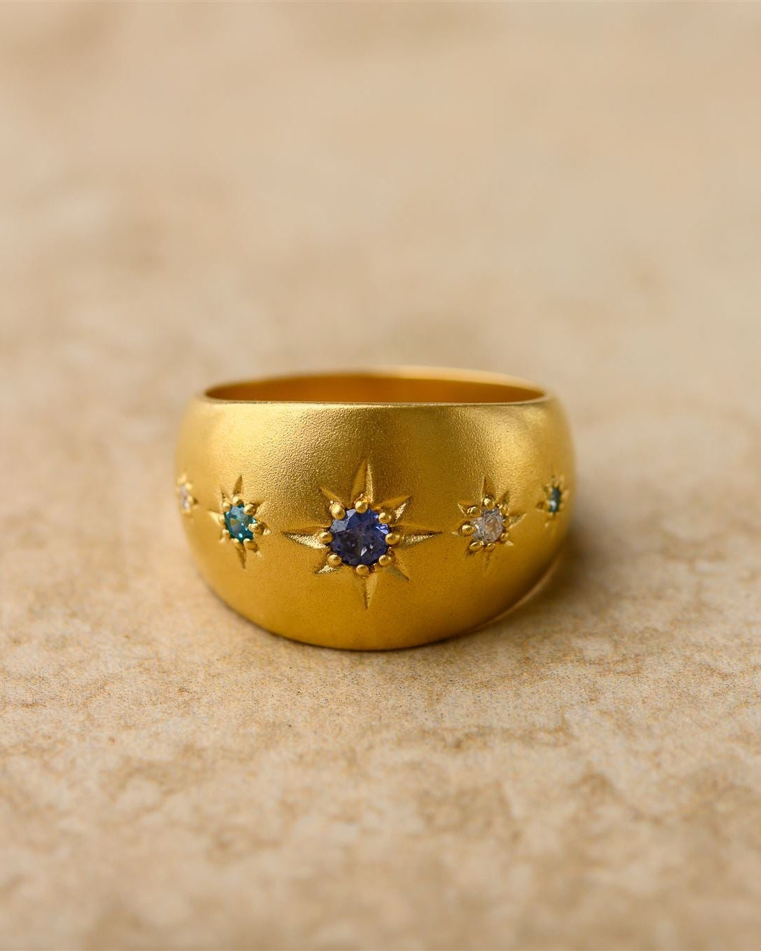 Celeste Star Ring