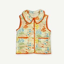 Load image into Gallery viewer, Convertible Quilted Print Jacket - Meadow
