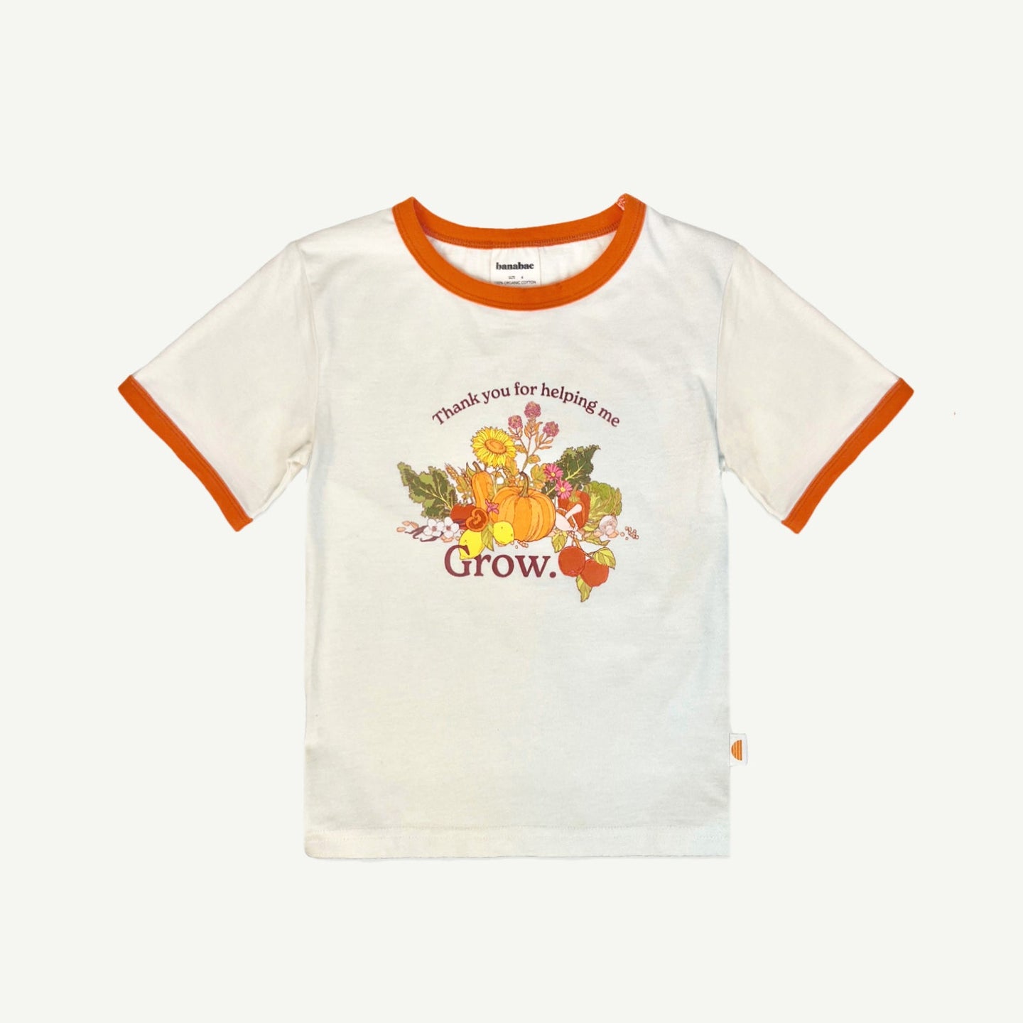 Thank You For Helping Me Grow Ringer Tee