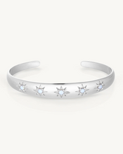 Load image into Gallery viewer, Alina Silver Opal Cuff
