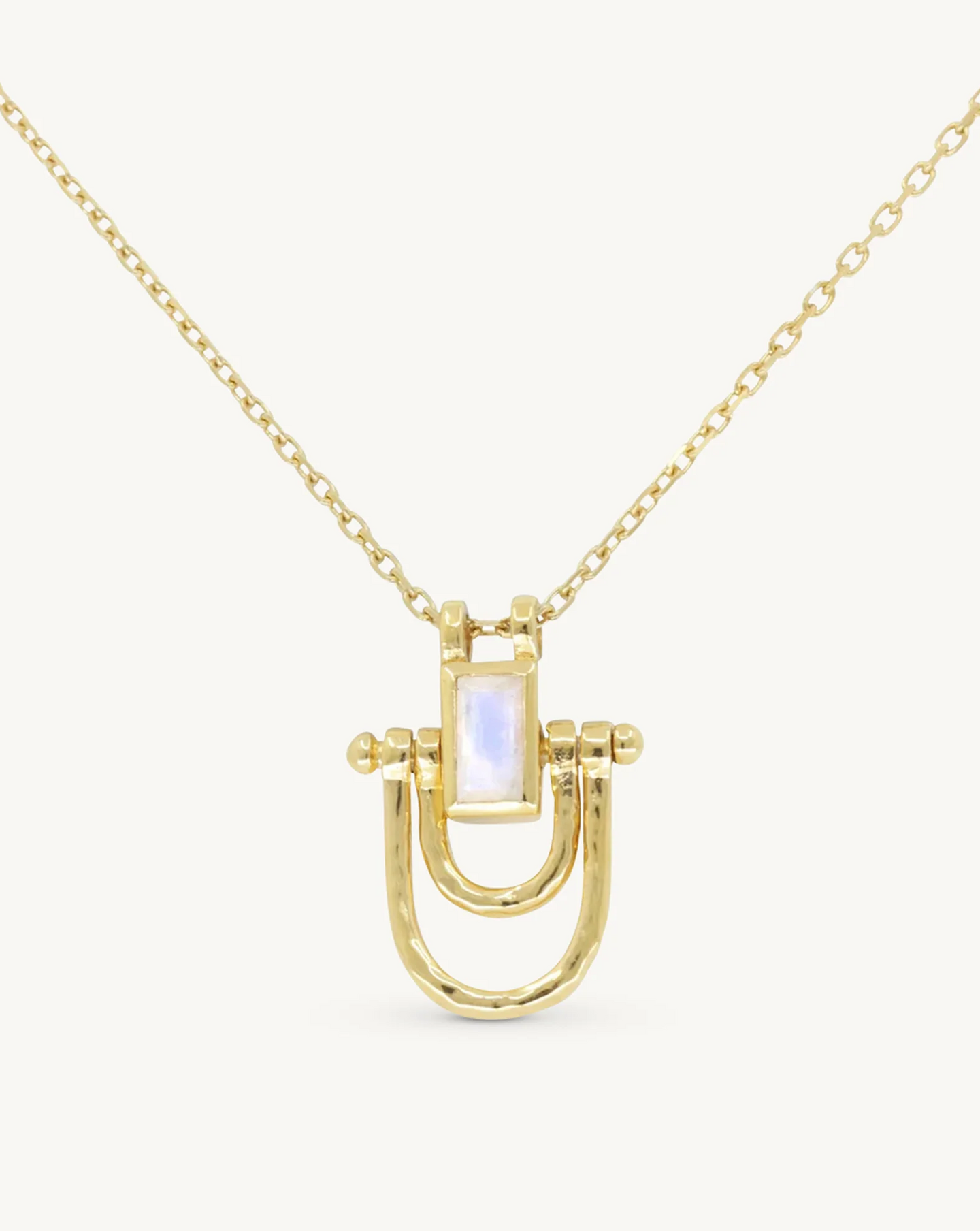 Allegra Moonstone Gold Necklace